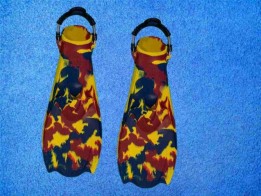 Tauchflosse OMS Tribe Camo - XL