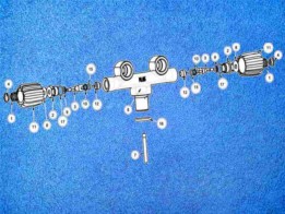 Wartungssatz für Doppel-Ventil Viton