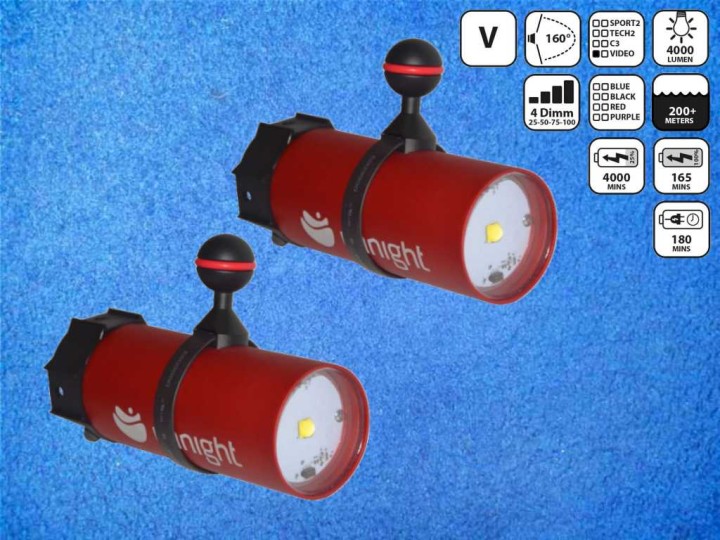 Dual Nanight Sport Video Lampe