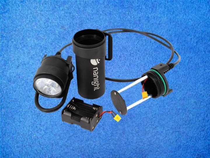 Nanight Micro T2 Tauchlampe