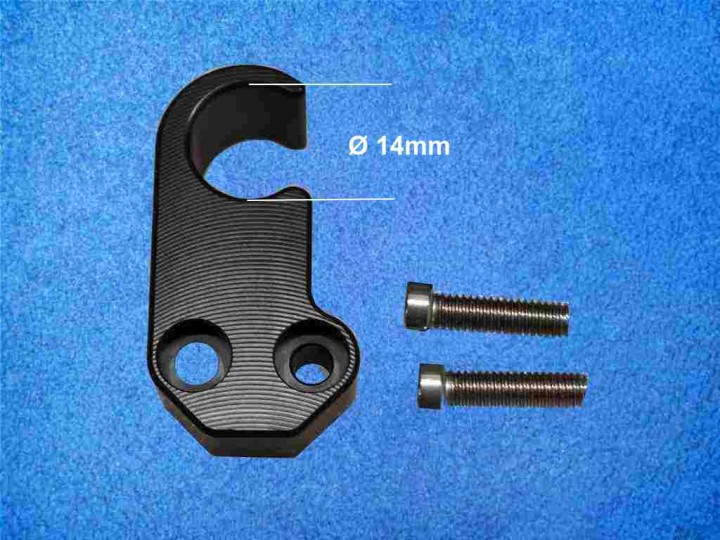 DSV Sidemount HUD-Halter Links
