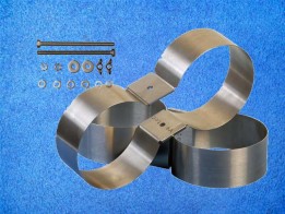 V4-Tec Doppelschelle Ø=2x140mm