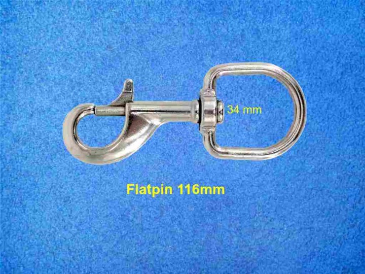 FlatPin Boltsnap V4A 116mm