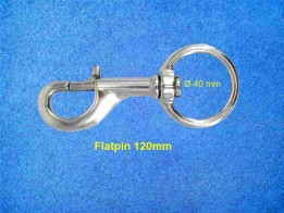 FlatPin Boltsnap V4A 120mm