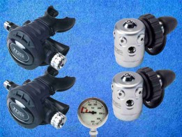 Atemregler Set TDS Oceanus Pro für Doppelgerät