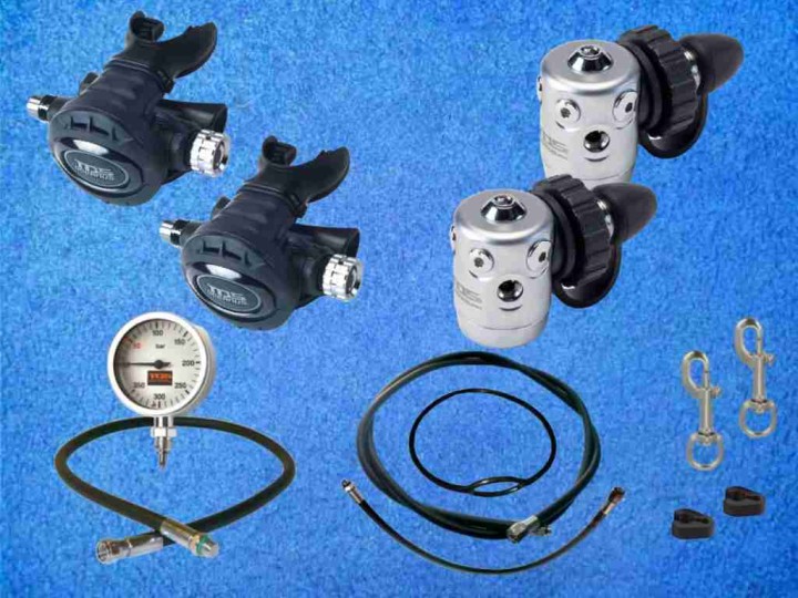 Atemregler Set TDS Oceanus Pro für Doppelgerät