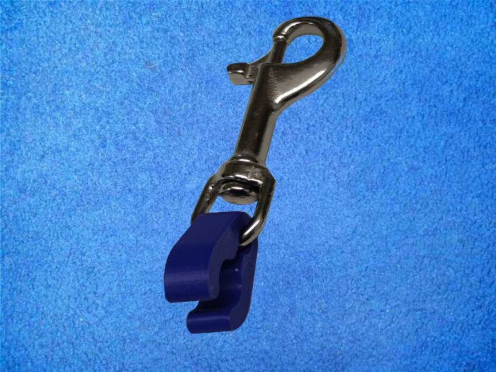 Quick Release Schlauchclip - Blau