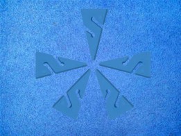Cave Arrows - Blau