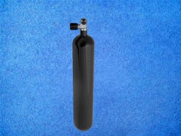 Tauchflasche 1,8 Liter 230bar mit Monoventil