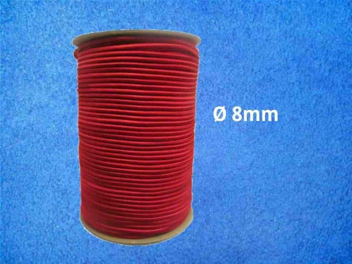 Bungee Cord - 8mm - rot
