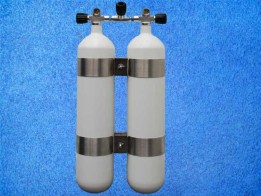Doppel Tauchflasche 12L - 232bar