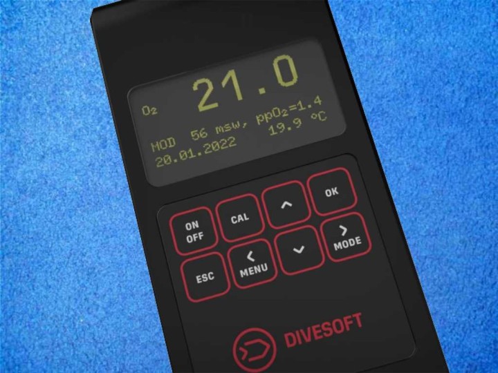 Divesoft Analyser Solo O2