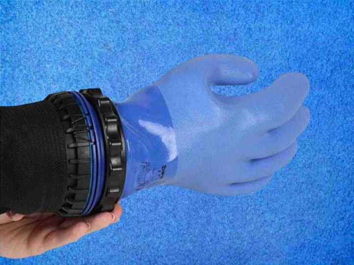 SI-Tech Glove Lock QCP System mit Bajonett