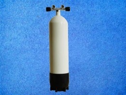 Tauchflasche 12 Liter, Twin-Ventil, 300bar