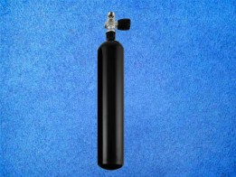 Tauchflasche 3 Liter mit Mono-Ventil - LI - Kopie - Kopie