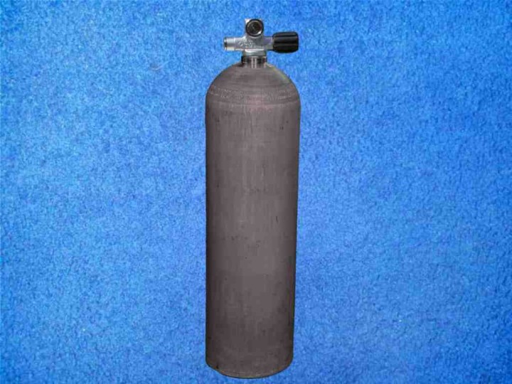 Tauchflasche 40 cuft mit Brückenventil