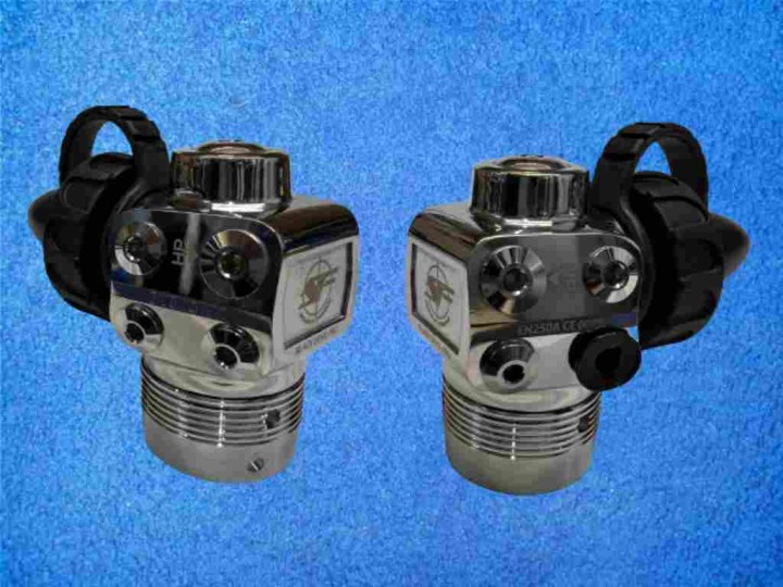 Scubaforce Black Devil Atemregler PRO 1te Stufe Doppelset