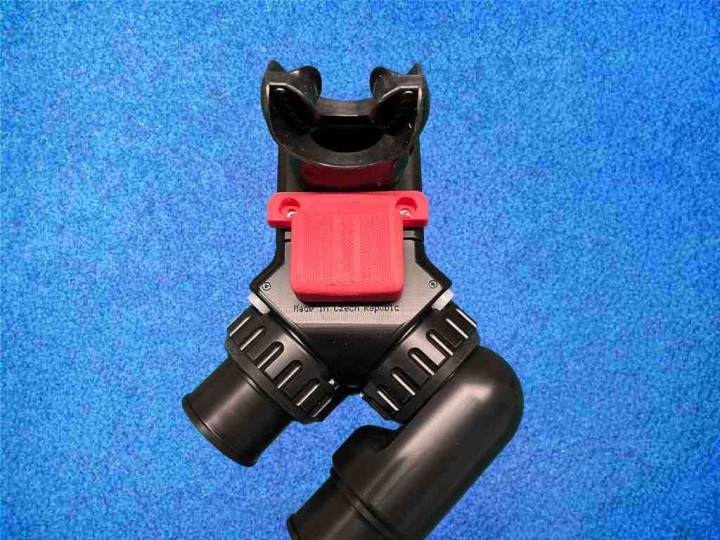 Kinnstütze Sidemount DSV - Rot