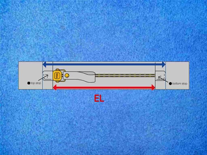 Reißverschluss Kunststoff für Trocki - 74cm