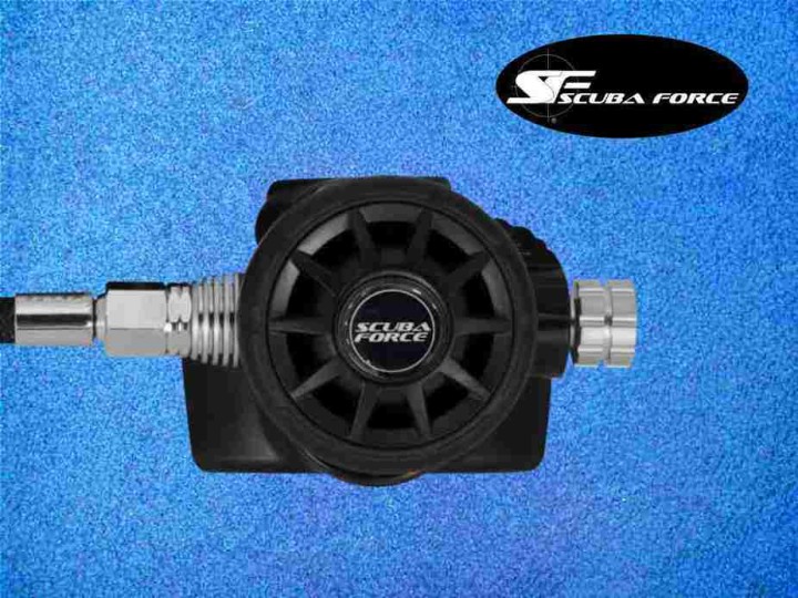 Atemregler Scubaforce Black Devil Pro Stage Set