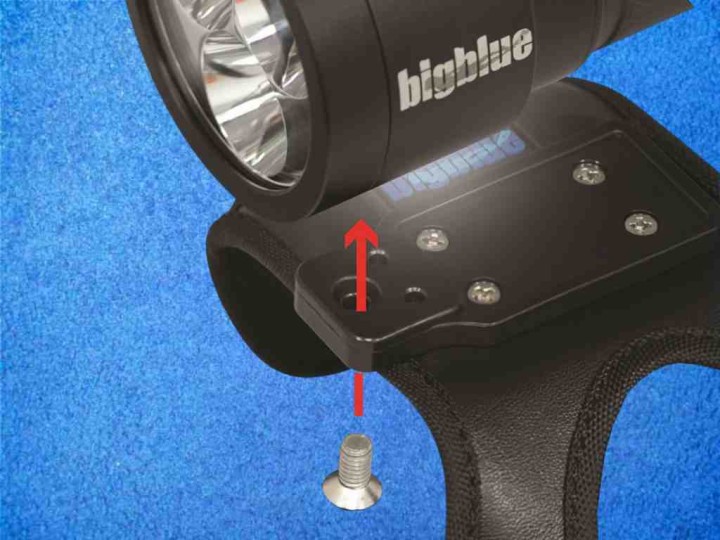 Bigblue VTL2900P Tauchlampe - Blau