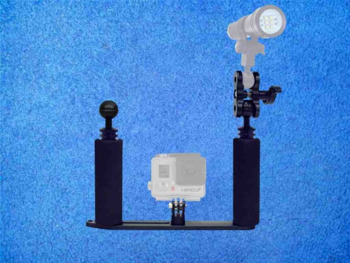 Bigblue GoPro Doppelhandgriff