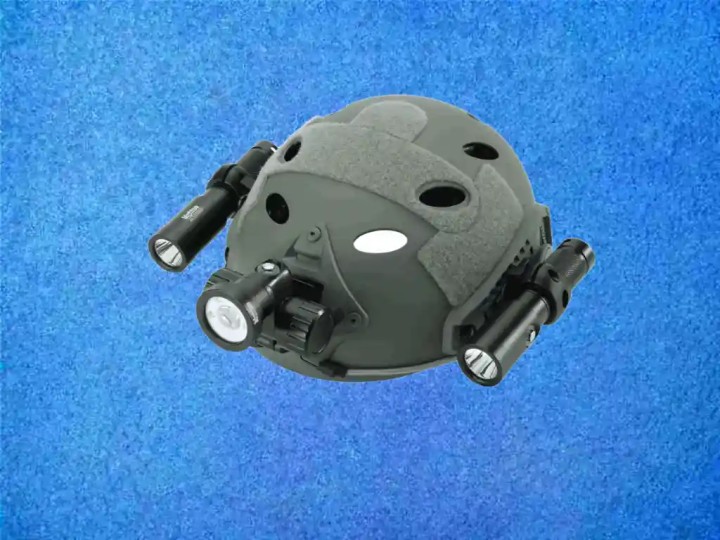 Bigblue Taucherhelm Schwarz in XL