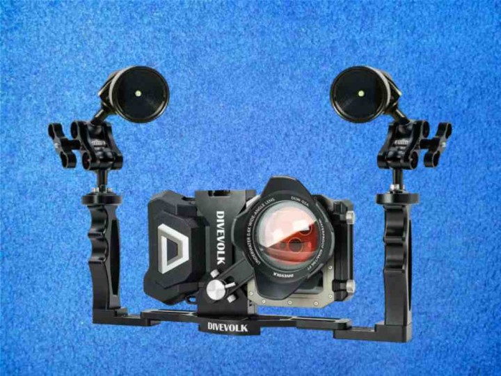 Yellow Diving Backup LED Lampe 5W