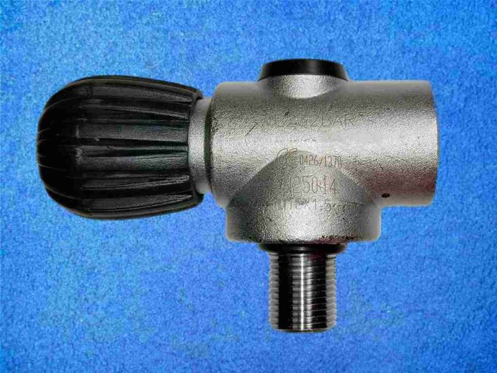 Rebreather Ventil 230 Bar DIN G5/8″ M18 x 1,5