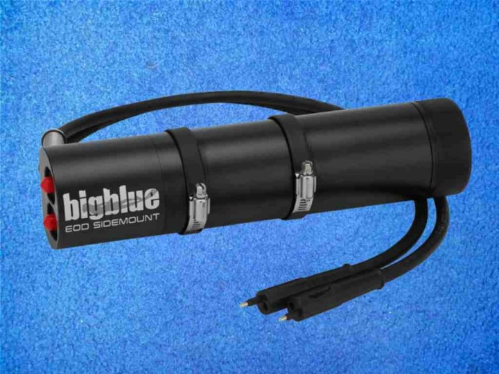 Bigblue EOD Akkutank Sidemount