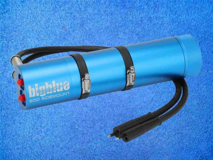Bigblue EOD Akkutank Sidemount