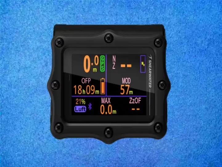 Shearwater Perdix 3 Tauchcomputer – Schwarz