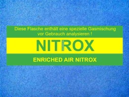 Nitrox- Aufkleber