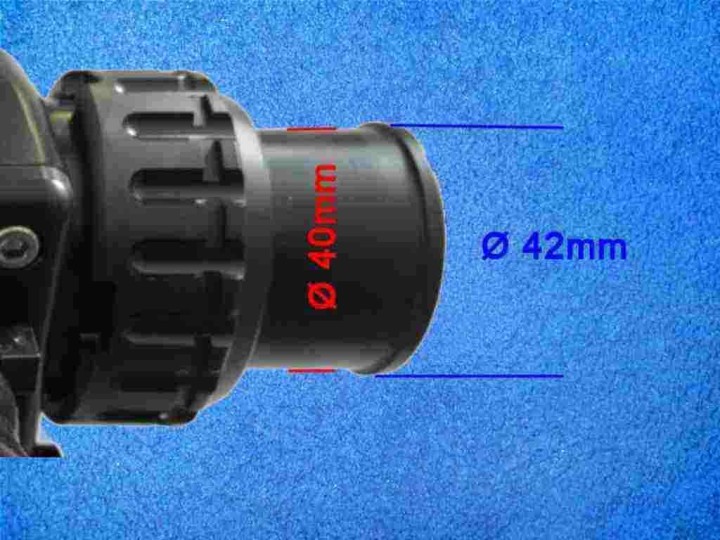 Golem BOV Shrimp 40mm Adapter