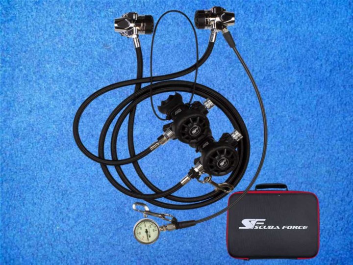 Black Devil Atemregler Twin-TEC Set