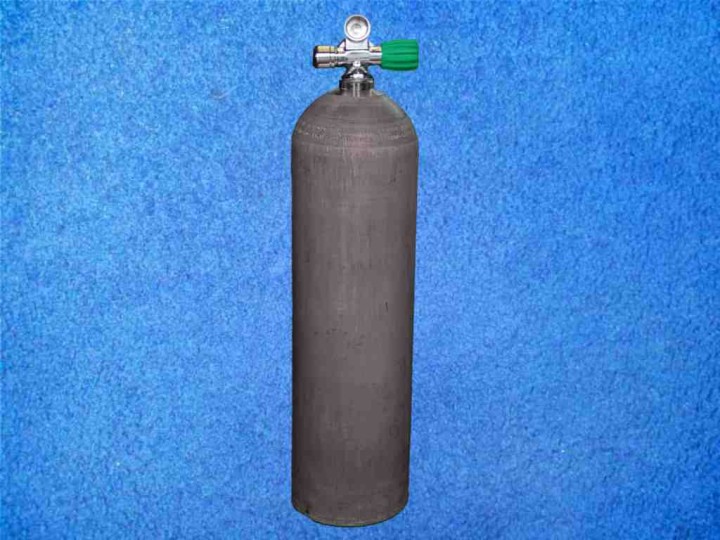 Aluflasche / Stage 11,1 L / 80cuft mit Nitroxventil