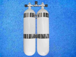 Doppelflasche 12L 300 Bar  DIR-Style