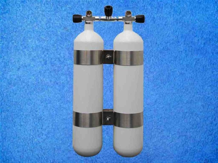 Doppelflasche 7L 300 Bar DIR-Style