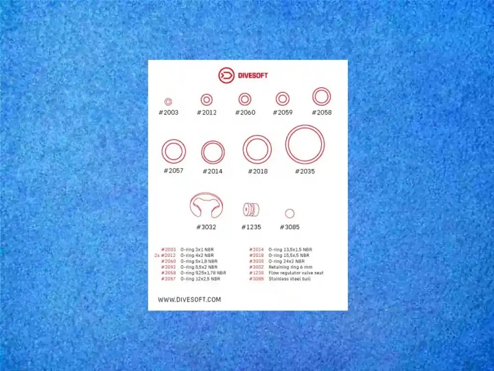 Dichtungskit für Profi Flow-Limiter