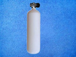 Tauchflasche 3 Liter mit Mono-Ventil - Kurz
