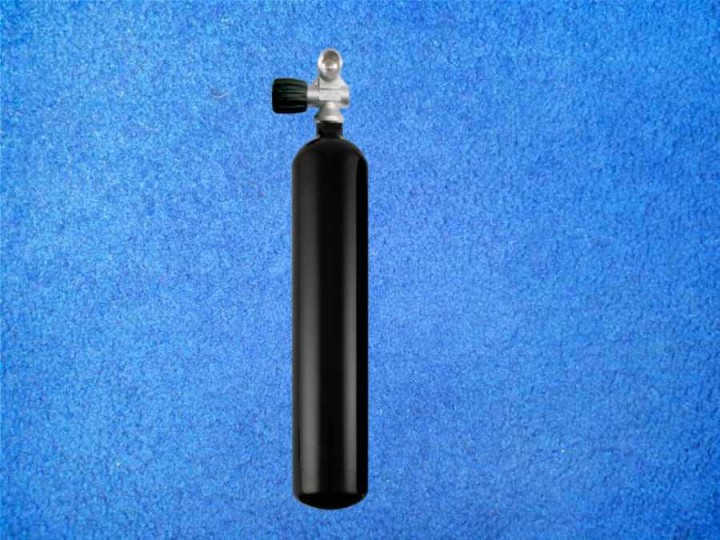 Tauchflasche 3 Liter mit Mono-Ventil - LI