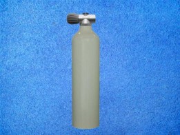 Tauchflasche 3 Liter mit Rebreather-Ventil - Kopie