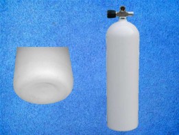 Tauchflasche 12 Ltr konkavem Boden + Ventil - Kopie
