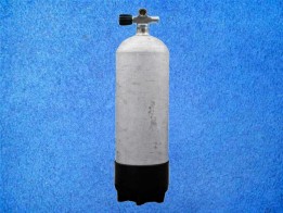 Tauchflasche 12 Ltr konkavem Boden + Ventil - Kopie - Kopie