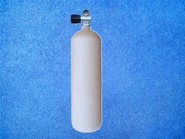 Tauchflasche 3 Liter mit Mono-Ventil - Kurz - Kopie