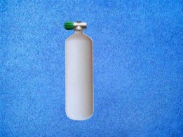 Tauchflasche 3 Liter mit Mono-Ventil - Kurz - Kopie