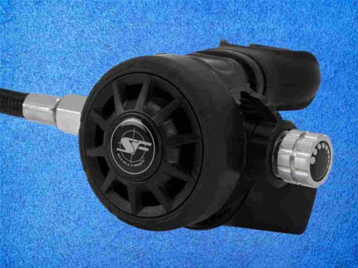 Stageflaschen-Set 11 L / 80cuft mit Black Devil Regler - Kopie